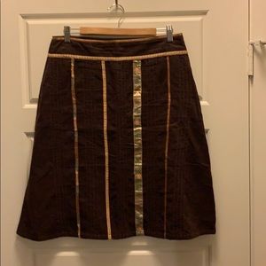 Skirt, light corduroy